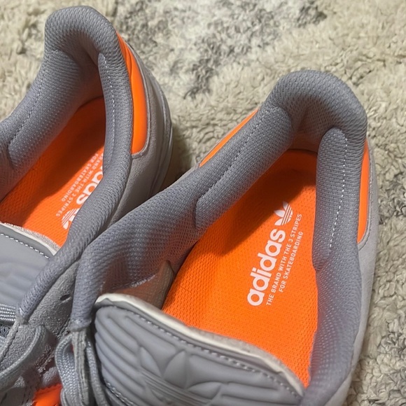 🔥Adidas Busenitz Skateboard Pro Halo Silver Gum Sneakers limited EDiTON sz14 - Picture 5 of 17